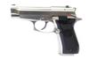 WE Full Metal M84 GBB Airsoft Pistol - Silver